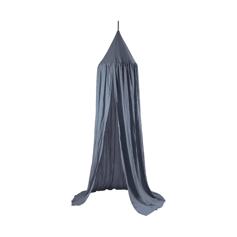 Sebra Betthimmel - Dobby Weave - Forest Lake Blue