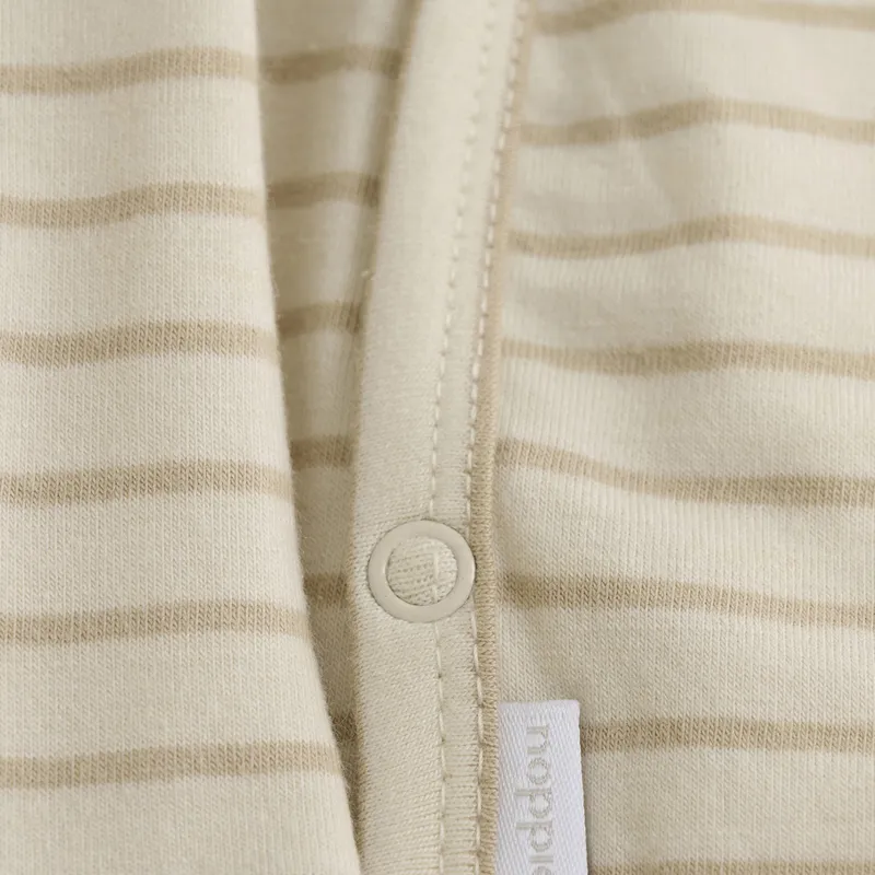 Noppies Navi Wickelbody - Stripe - Größe 50 - Offwhite