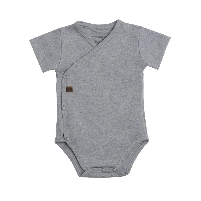 Baby's Only Melange Babybody Grau Gr. 68