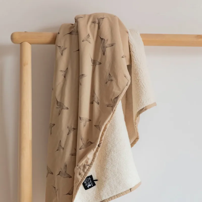 Mies & Co Little Dreams Teddy Babydecke 70 x 100 cm Humus
