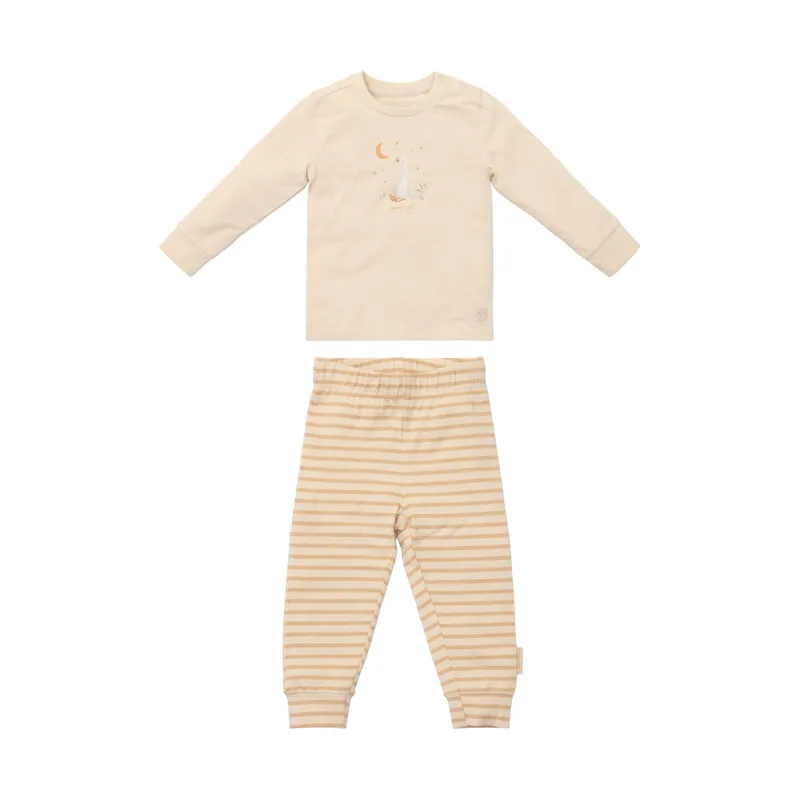 Little Dutch Zweiteiliger Pyjama - Natural Stripes - Gr. 62/68