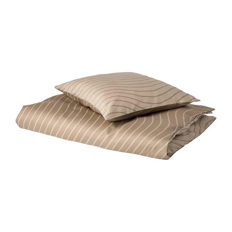 Leander Woodland Bettbezug - Cappuccino - 100 x 140 cm