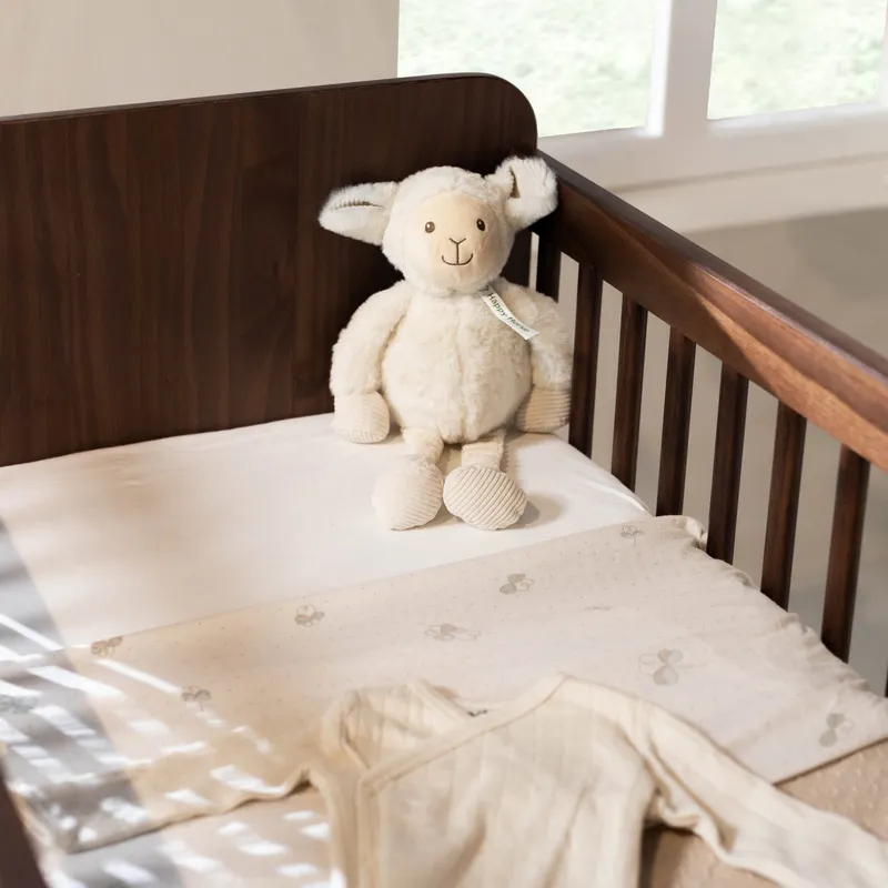 Europe Baby Olivia II Babybett - 60 x 120 cm - Walnuss - Retro