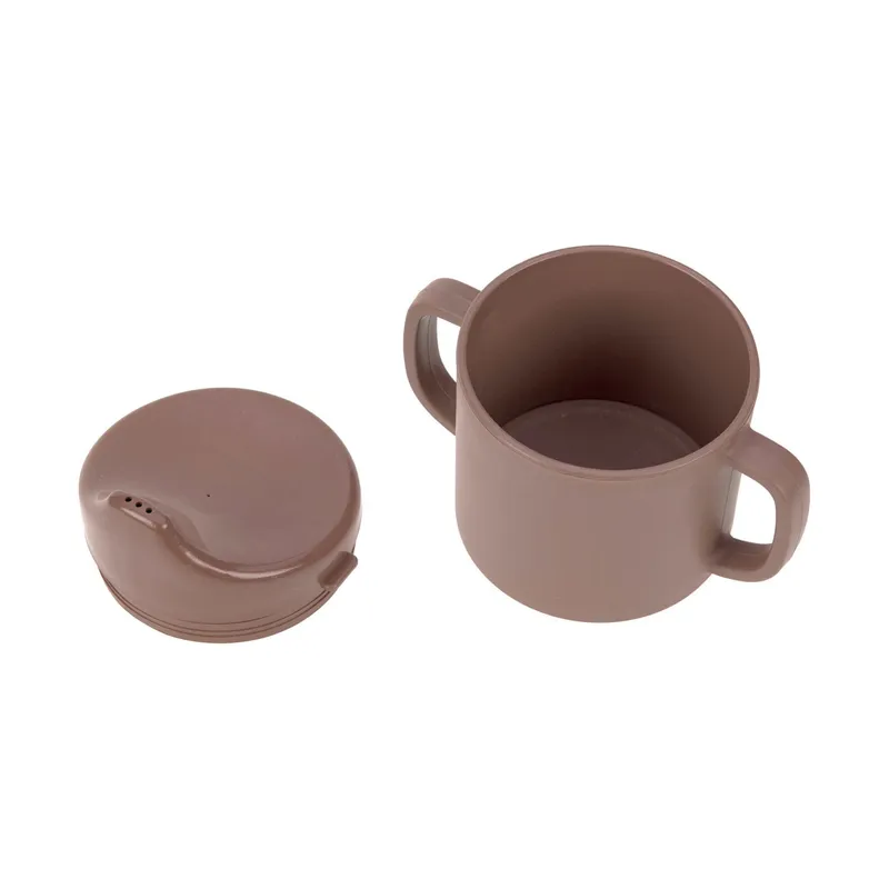 Lässig Cellulose Uni Becher Choco