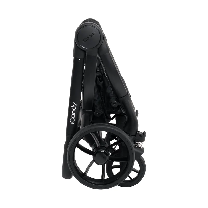 iCandy Peach 7 Kinderwagen 2-in-1  – Essential Bundle – Porcini Black