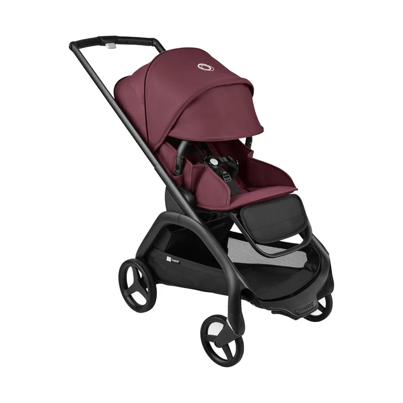 Bugaboo Dragonfly Kinderwagen - Black / Dark Cherry
