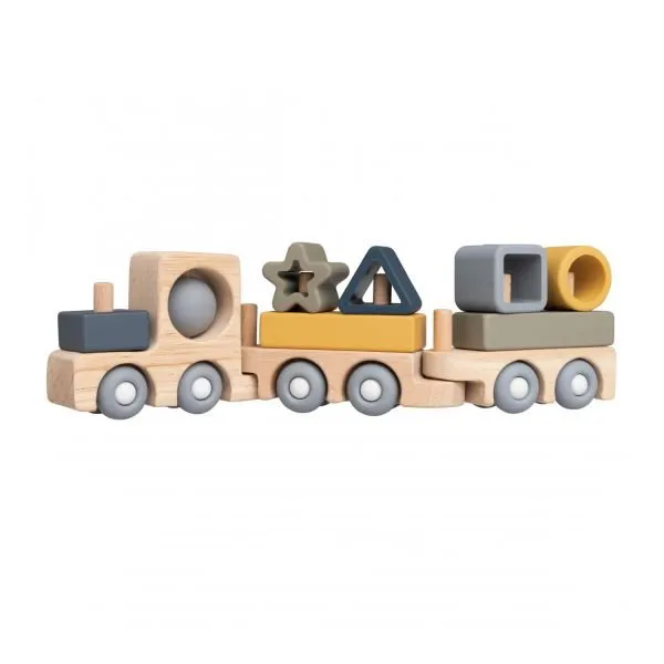 Baby's Only Spielzeugzug - Holz - Opal