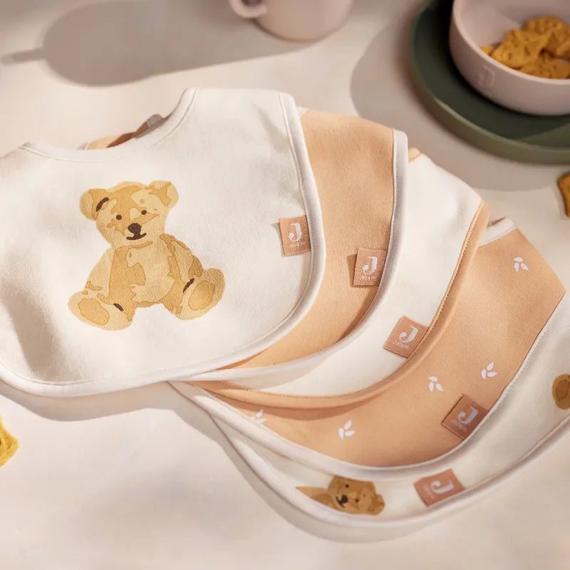 Jollein Teddy Bear / Harvest Lätzchen - 5 Sück