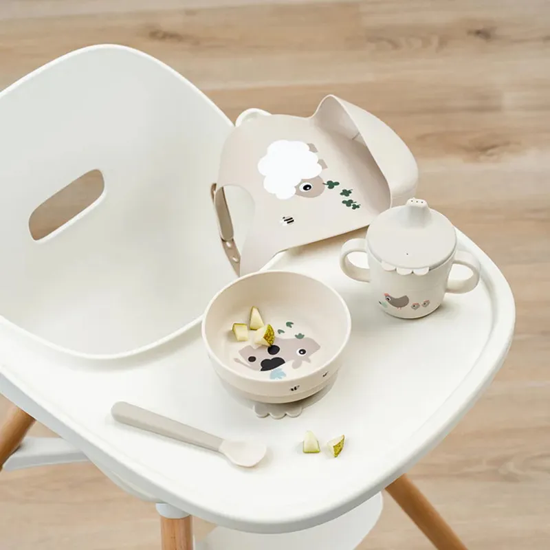 Done By Deer Foodie First Meal Set - Tiny Farm - 3-Teilig - Sand