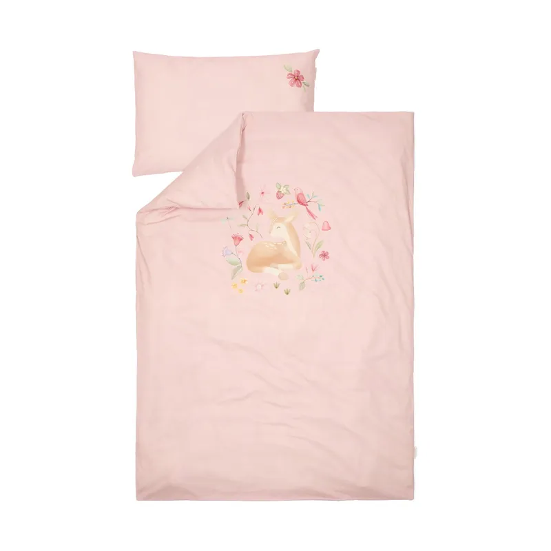 Little Dutch Bettbezug Kinderbett - Blossom - 100 x 140 cm + 40 x 60 cm