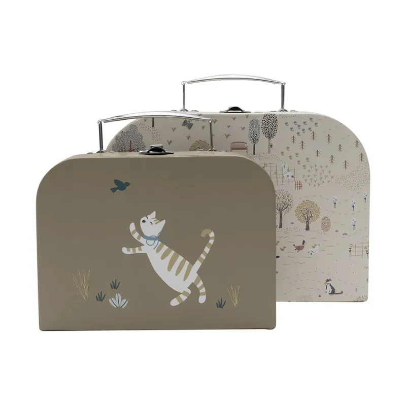 Jollein Spielkoffer – Tiny Park – 2er-Set
