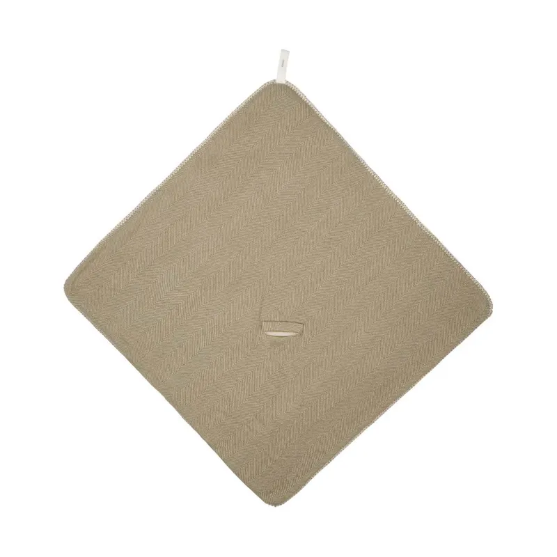 Koeka Wickelcape Teddy - Montreal - Moss 100x100 cm