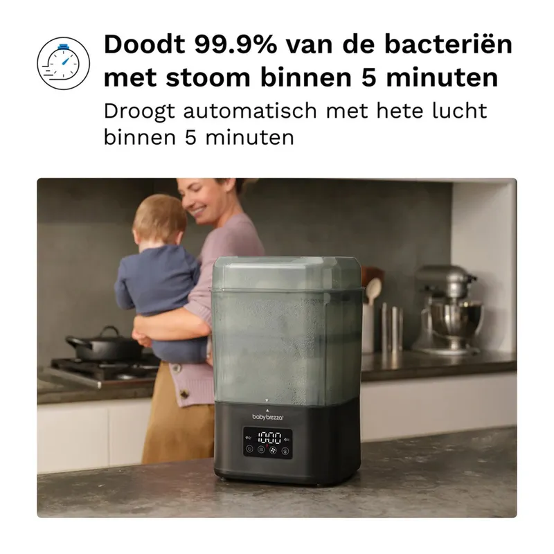 Baby Brezza Sterilisator und Flaschentrockner – SuperQuick