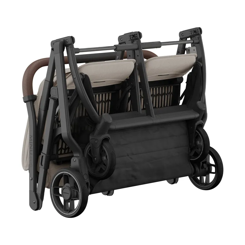 UPPAbaby Buggy - MINU Duo - Ada Sandstone Melange - Carbon Frame