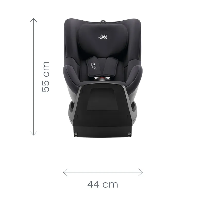 Britax Römer Dualfix Plus Autositz - Midnight Grey