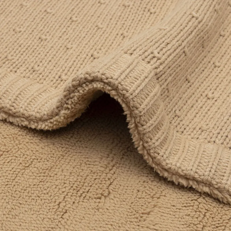 Jollein Babydecke - Sprinkle Knit / Fluffy - 75 x 100 cm - Hazel