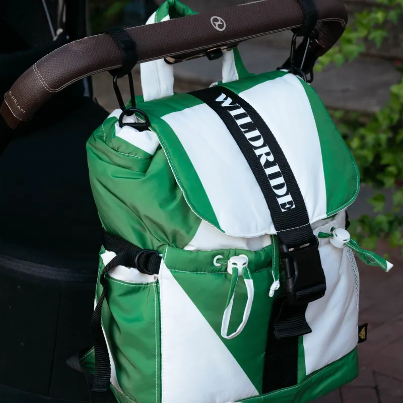 Wildride Mom Rucksack - Green Graphic