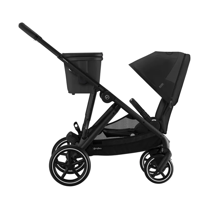 Cybex Gazelle S Kinderwagen Black - Moon Black 