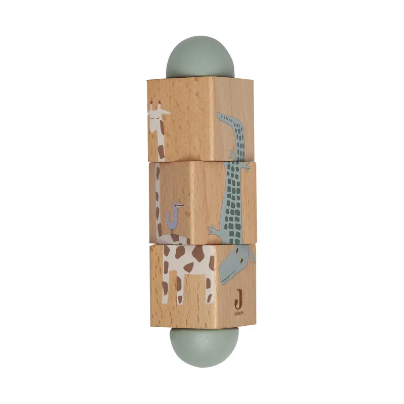 Jolein Jungle Jambo Holz-Drehpuzzle
