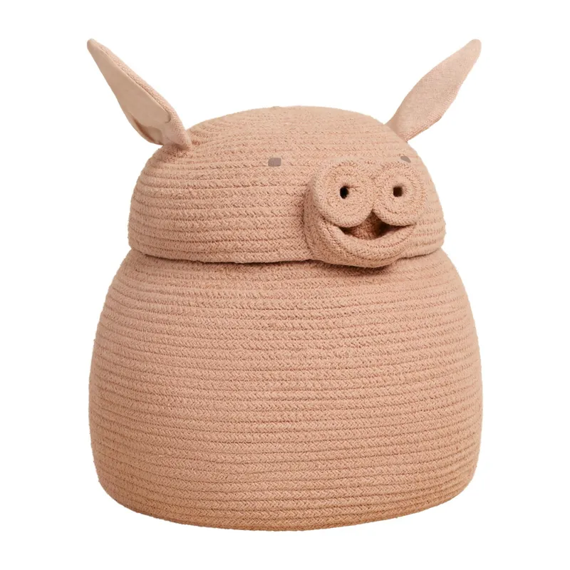 Lorena Canals Peggy The Pig Aufbewahrungskorb