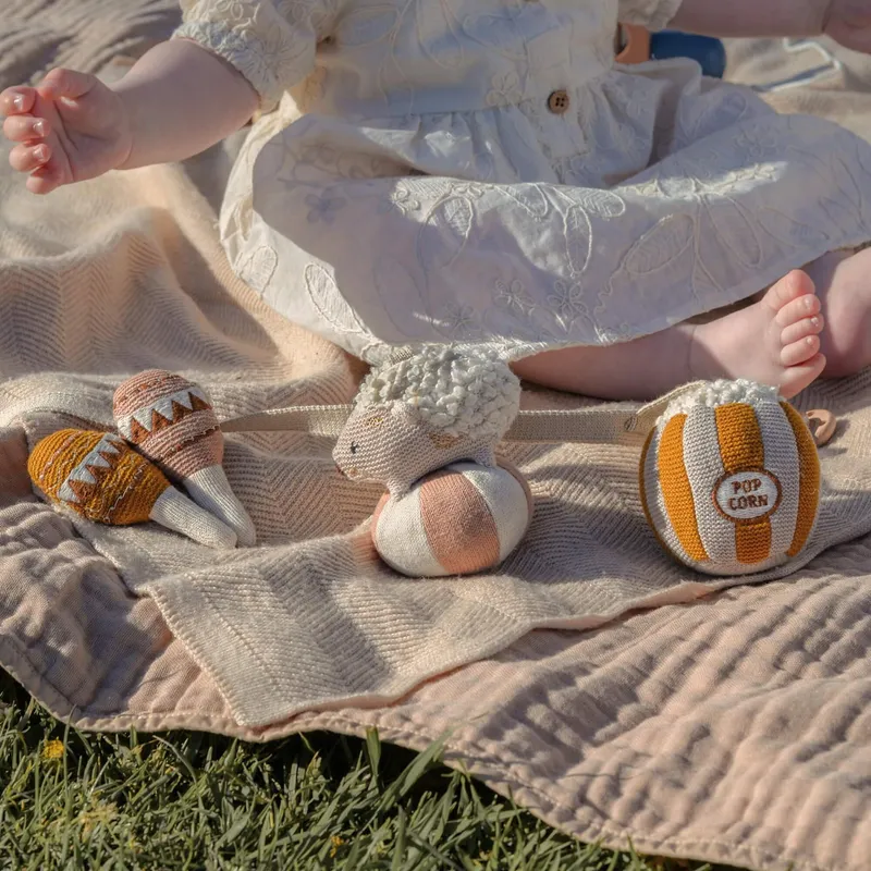 Baby Bello Kinderwagenkette – Henny der Igel – Rosy