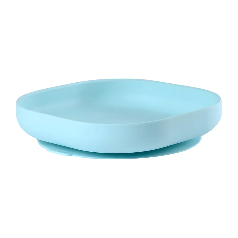 Beaba Teller Mit Saugnapf Blau