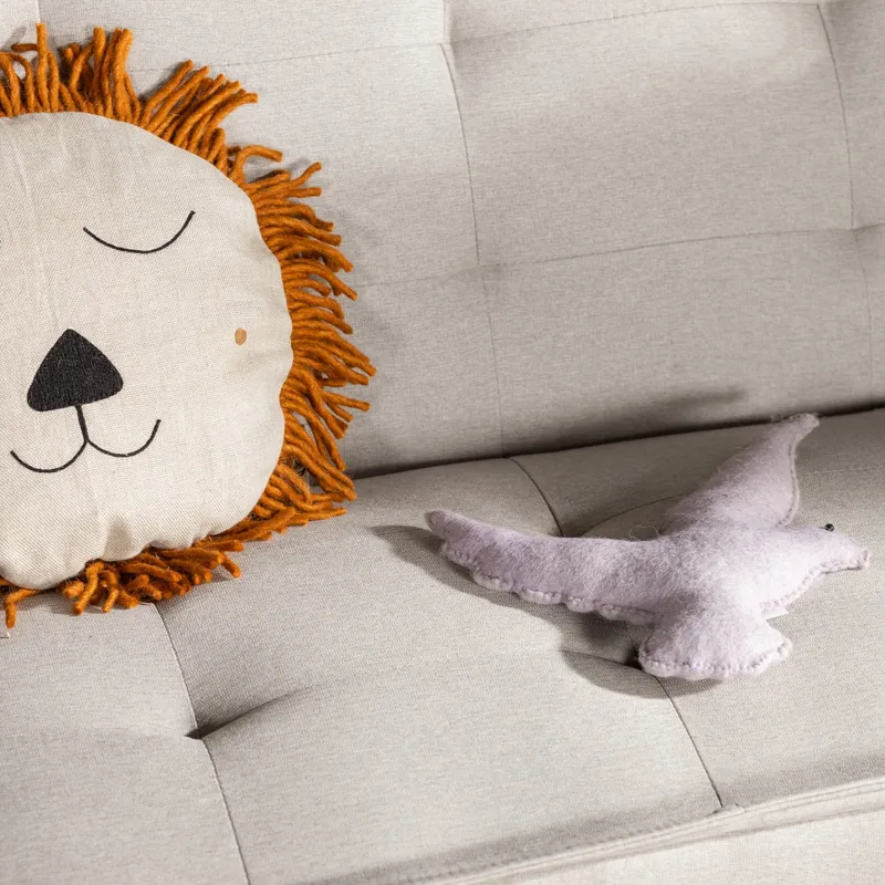 KidsDepot Kick Filz Vogel Lila