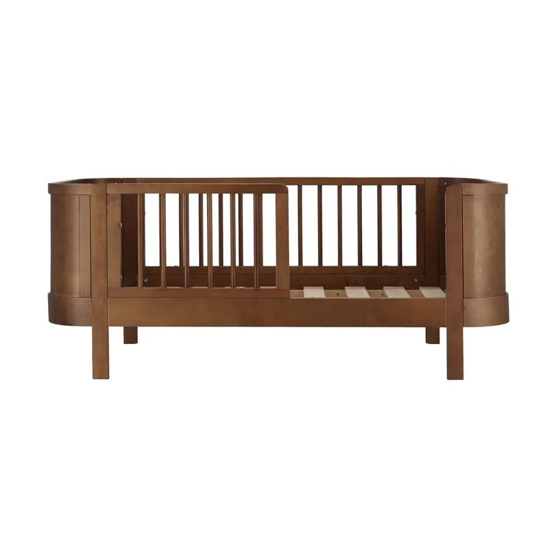 Bopita Heya Kleinkindbett Paketdeal - 70 x 140 cm - Walnut