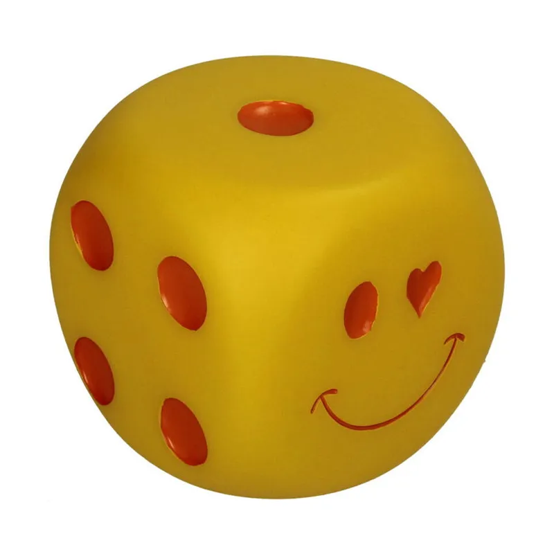 Kersten Ornament Würfel Smiley LED