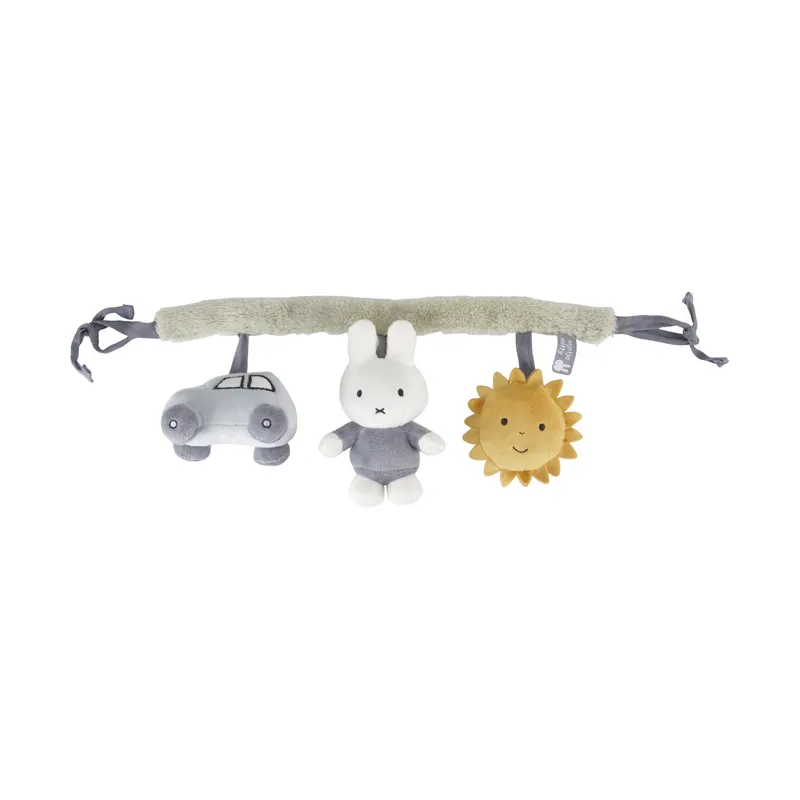 Miffy Fluffy Kinderwagenkette – Blue