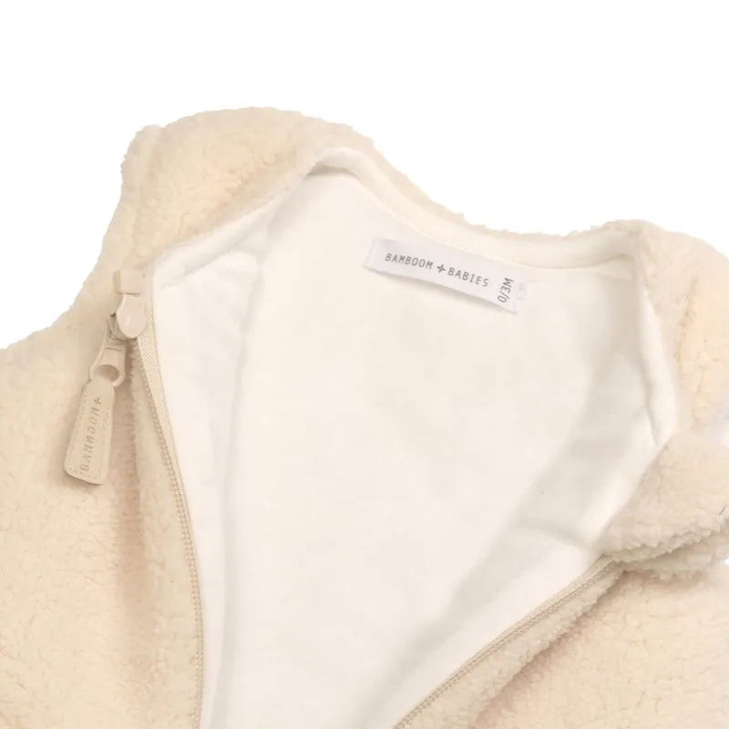 Bamboom Sleeping Bag 4 Seasons - 6-24 Monate - Offwhite/Sand