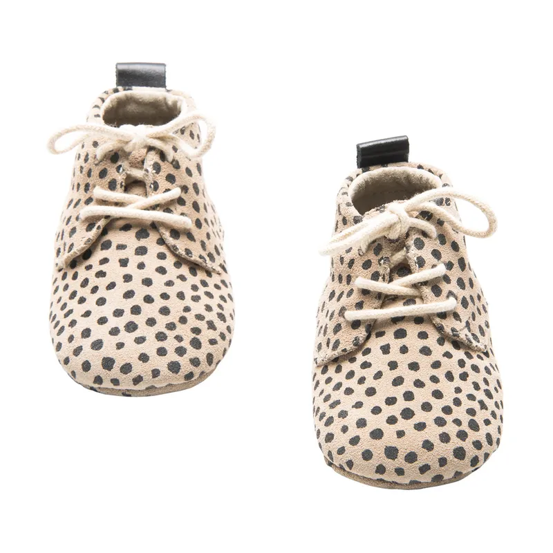 Mavies Classic Babyschuhe, Speckle Sand, Gr. S