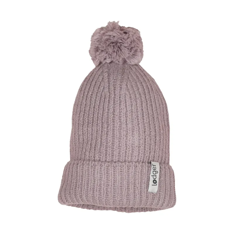 Lodger Hatter Mütze - Merino Wool - Rose - 0-3 Monate