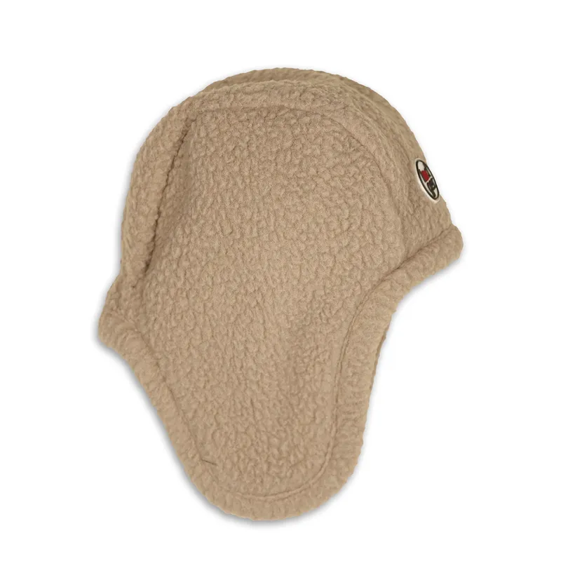 Lodger Mütze Teddy Fleece - Beige - 3-6 Monate