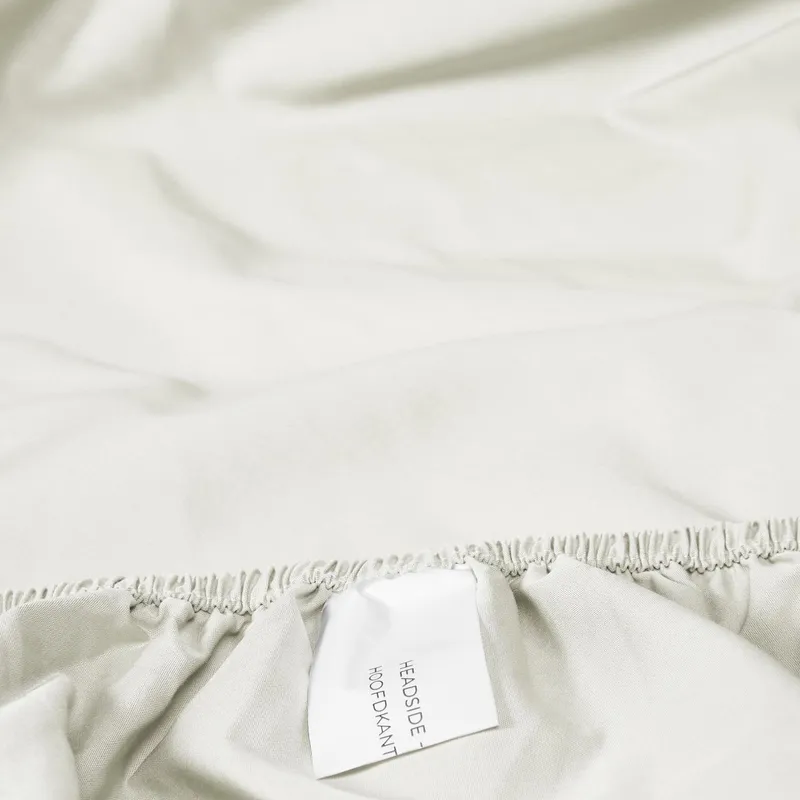 Essenza Home Premium Spannbettlaken - 90 x 220 cm - Percale - Oyster