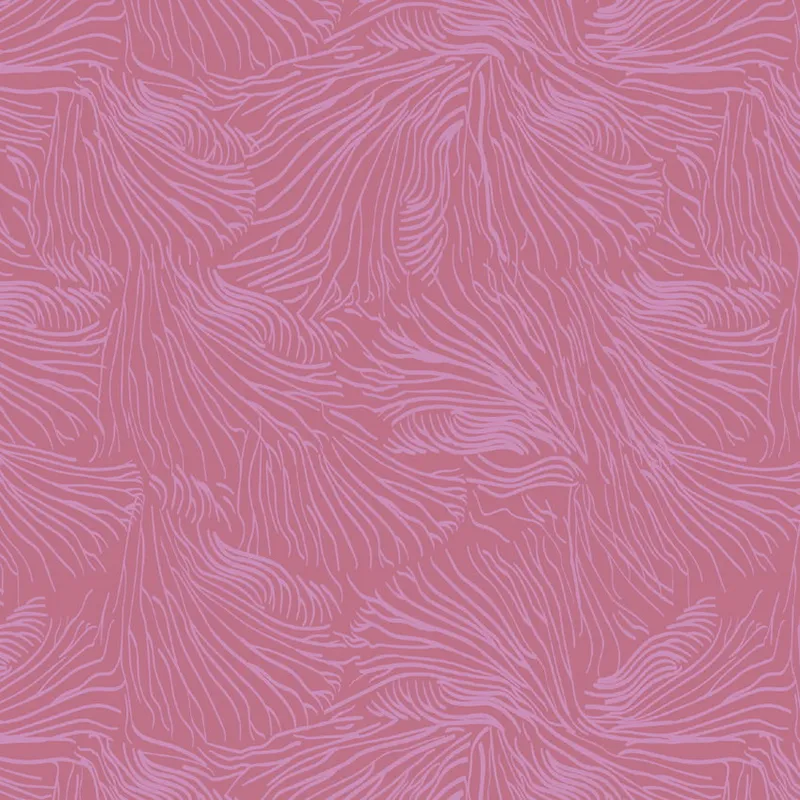 Bibelotte Tapete – Pilz – Fuchsia