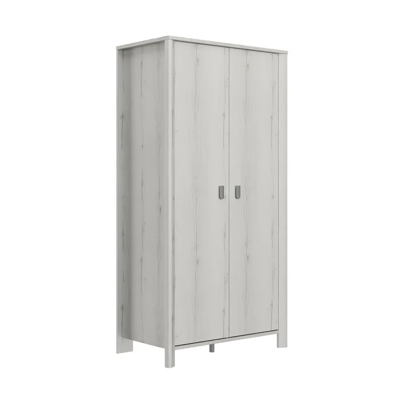 Gautier Kleiderschrank 2-Türig - Lugano