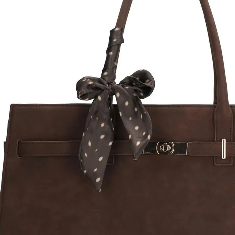 Charm London Laptoptasche - The Hamptons Village - 15,6 Zoll - Braun