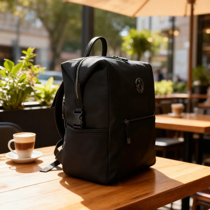 Isoki Wickelrucksack Newport Neopren – Black
