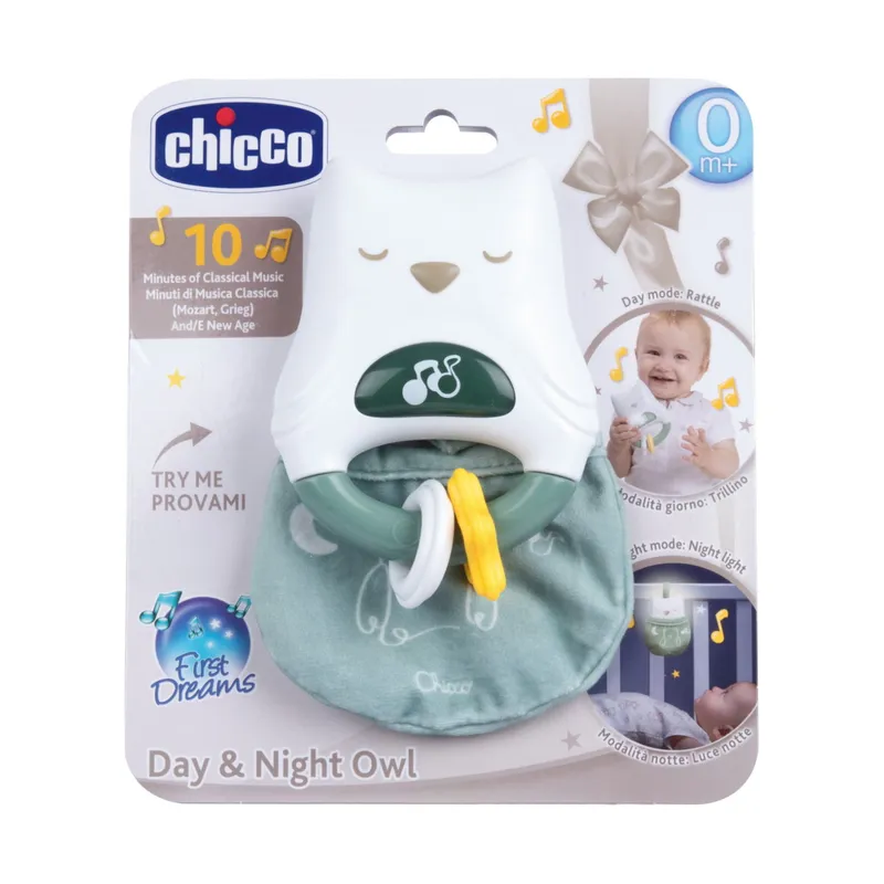 Chicco Day & Night Rassel und Nachtlicht