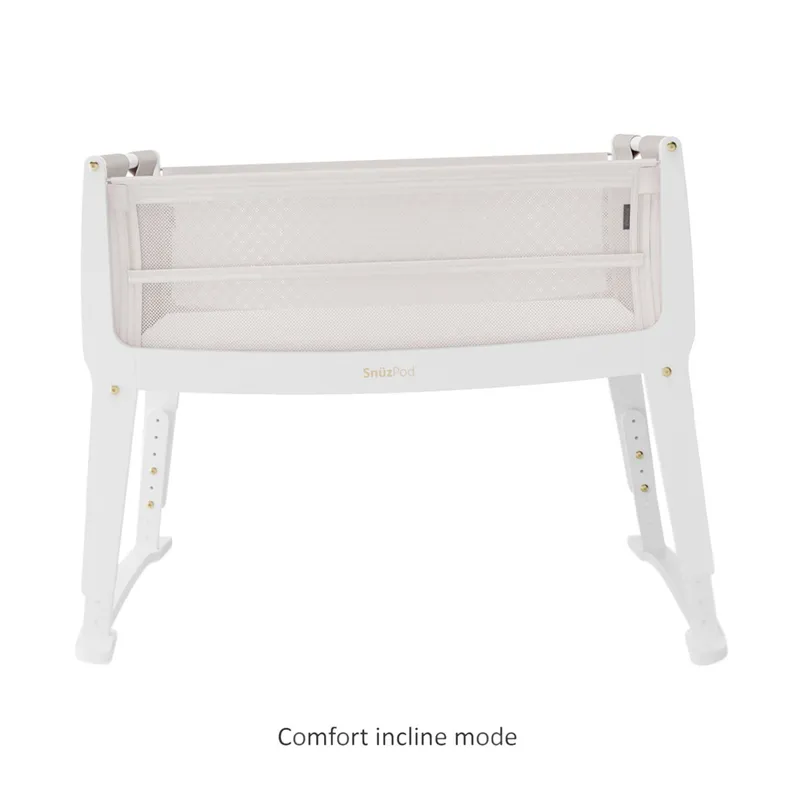 SnuzPod Studio Co-sleeper - Paris White