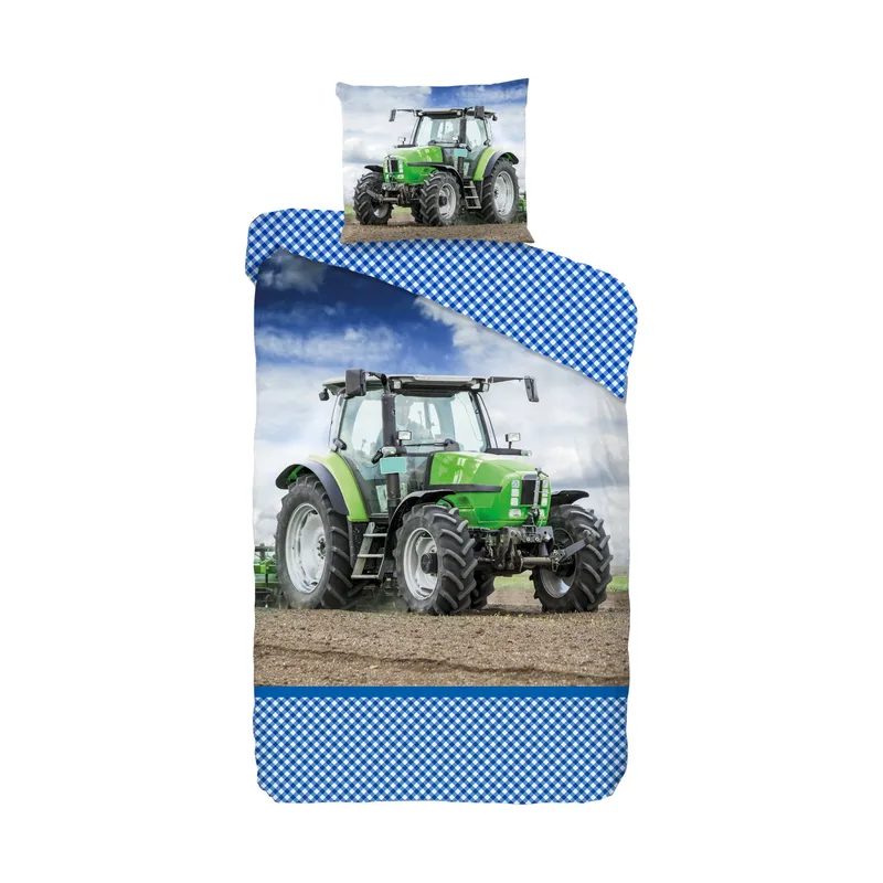 Muller Textiel Strong Bettbezug Green 140 x 200 / 220 cm