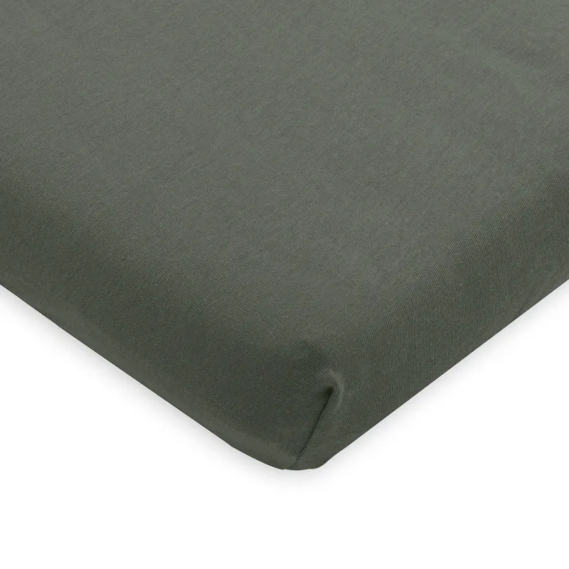 Jollein Jersey Spannbettlaken Ash Green 60 x 120 cm
