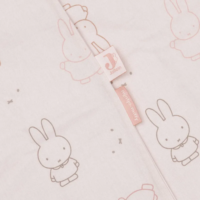 Jollein Bettbezug Miffy Moments – 100 x 140 cm – Silk Rose