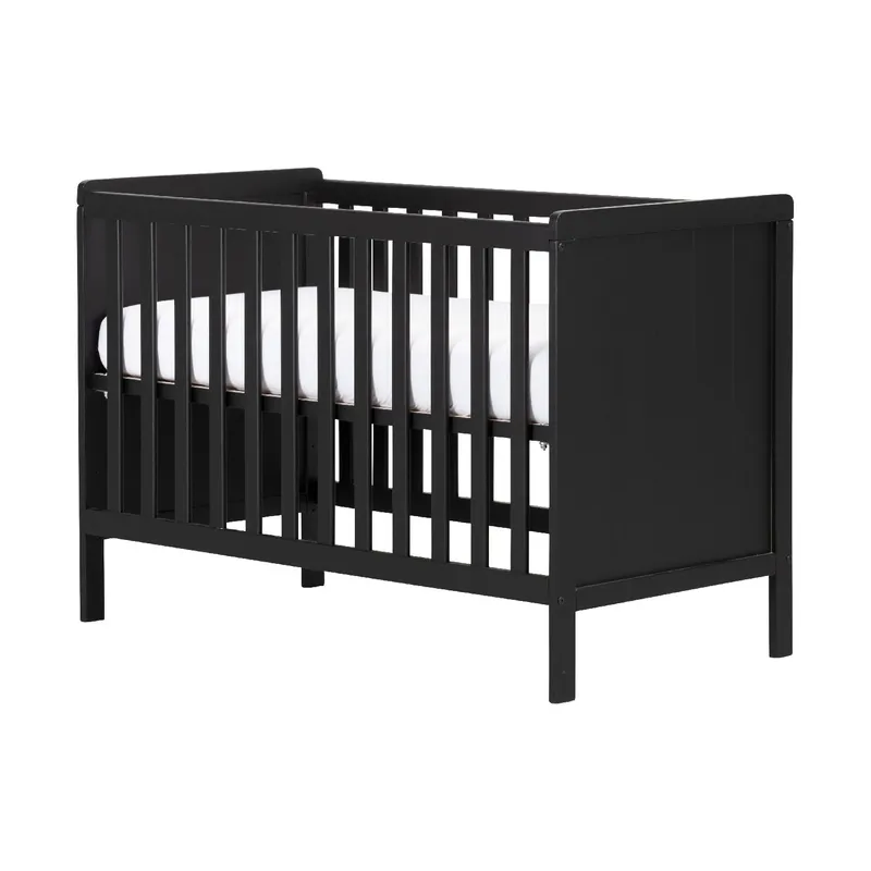 Europe Baby Ralph II Babybett Mattschwarz 60 x 120 cm