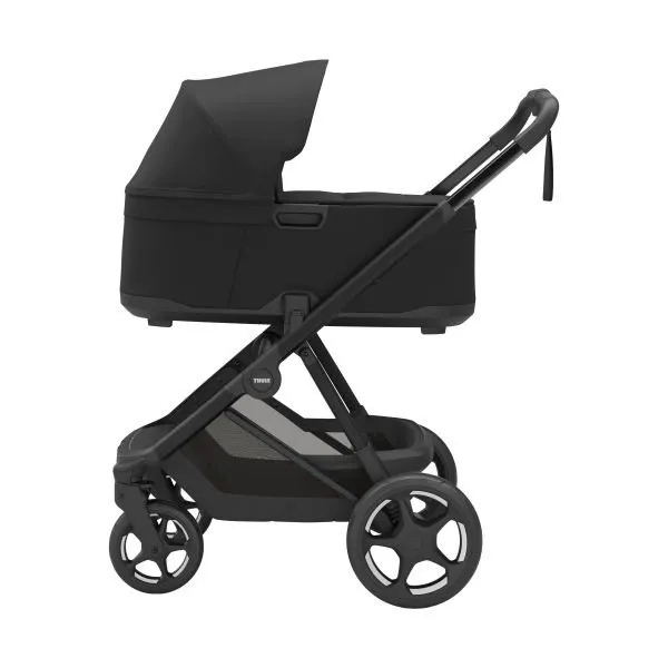 Thule Charm 2-in-1 Kinderwagen - Black | Thule Maple Babyschale | Autositzadapter