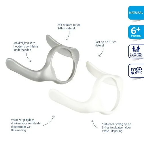 Difrax Schmale S-Flaschengriffe (2er-Pack)