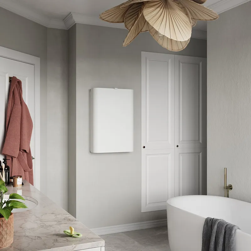 Sebra Wall Moun. Changing Table, White
