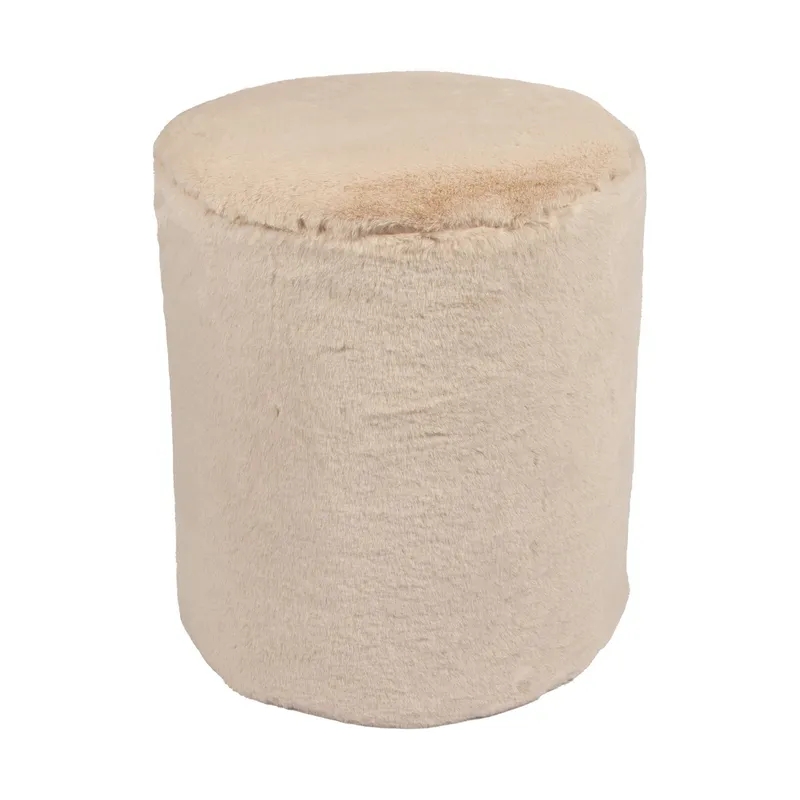 Wild & Soft Hocker - Medium - Vanillecreme