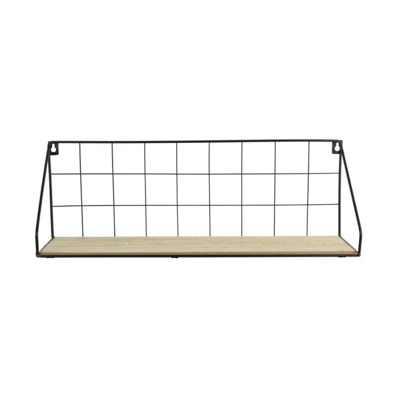 KidsDepot Jan Wandregal - Metall mit Holzbrett